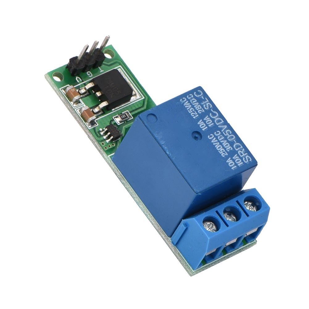24V ELECTRONICS-SALON DIN Rail Momentary-Switch/Pulse-Signal Control Latching DPDT Relay Module