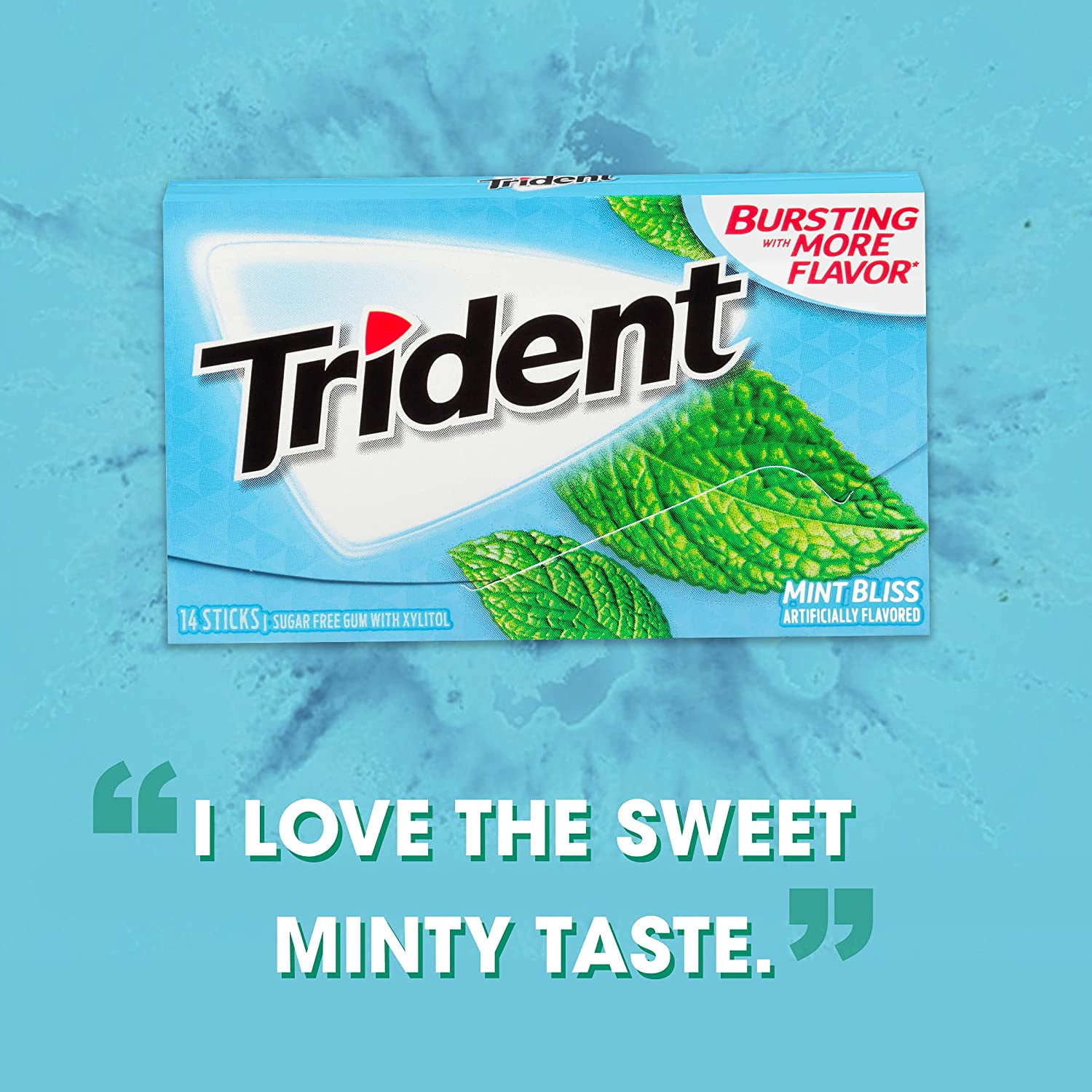 Achetez les Chewing-Gum Trident Mint Bliss - Pop's America