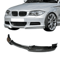 thumbnail image 5 of Ikon Motorsports Compatible with 07-13 BMW 1 Series E82 M Sport H Style Front Bumper Lip Matte Carbon Fiber, 5 of 8