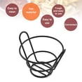 thumbnail image 2 of Cateissary Cesta de hierro para aperitivos, cestas huecas para patatas fritas, cesta de alambre de Metal multiusos para sala de estar, cocina, restaurante, Mostrada Cateissary HA019578-00, 2 of 6