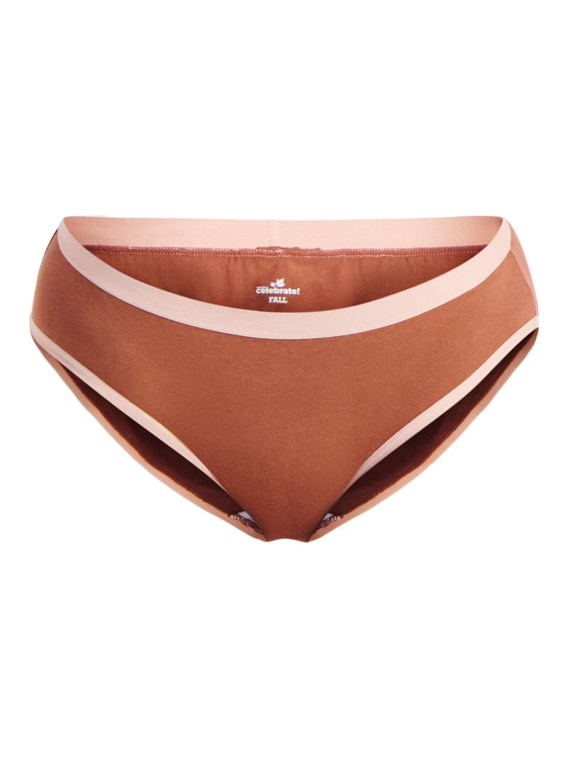 Confezione 3 Mutande Donna Hipster Neon - Arancione, Verde, Rosa, Giallo - Morbido Poliammide - 4