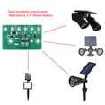 thumbnail image 3 of Controlador de Lámpara Solar, Módulo de Controlador de Lámpara Solar de Conexión de Conexión, Jardín para una Batería de 3.7V Li, 3 of 7