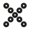 thumbnail image 3 of 10 Pcs Feutres Cymbales Kit de Tambour 13*3.5cm Coussinets en Mousse de Coton Accessoires pour Instruments de Percussion, 3 of 10