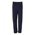 thumbnail image 3 of Jerzees Open Bottom Sweatpants with Pockets for Men, 3 of 5