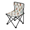 thumbnail image 2 of 600D Oxford Camping Chair Portable Foldable Chair Supports 220 lbs for Picnic, Fishing, Backpacking Cactus in Pots Pattern, 2 of 8