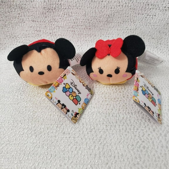 Tsum Tsum Mickey and Minnie Set 3inch Plush