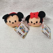 Tsum Tsum Mickey and Minnie Set 3inch Plush