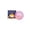 A003- Pink (Brown Mouse Shell), variant on Cat Toy Interactive Rolling Ball with Plush Mouse 1 Pack Battery Operated Pink Shell Indoor Play Exercise Toy for Domestic Cats Kitten Brown Mouse Plush