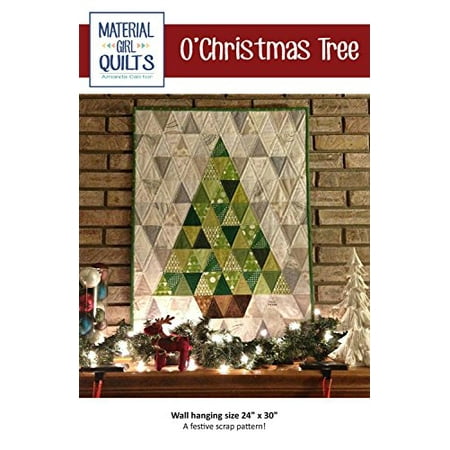 O'Christmas Tree Wall Hanging Pattern
