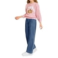 thumbnail image 2 of Ruyang Toddler Boys Girls Halloween Pumpkin Sweaters Warm Knitted Sweater Fall Winter Long Sleeve Cute Pullover Knitwear, 2 of 7