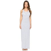 Onia Women's Toni Dress Cover-Up White/Cobalt Swimsuit Top