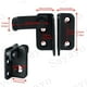 thumbnail image 2 of Cerradura de puerta corredera MACHAO acero inoxidable acabado negro mate EMS3001-B, 2 of 5