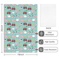 thumbnail image 2 of 4 Pcs Tractor and Cows Blue Pattern Funny Kitchen Towels, Microfiber Dish Towels, Kitchen Tea Towels Set 18" X 26", 2 of 3