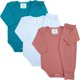thumbnail image 2 of Conjunto para bebé (niño o niña) Body de manga larga y pantalones con volteador de pies Ropa de bebé RN a G Deng Xun unisex, 2 of 2