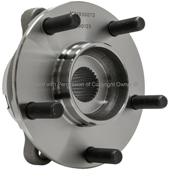 MPA WH590125 Wheel Bearing and Hub Assembly