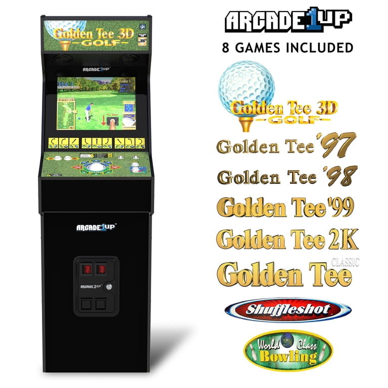 Arcade1Up Golden Tee 3D 35th Anniv Deluxe Arcade Machine - Walmart.com
