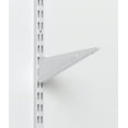 thumbnail image 2 of ClosetMaid 2853 ShelfTrack 12-Inch Locking Shelf Bracket, White, 2 of 10