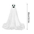 thumbnail image 3 of Uutvmp Outdoor Spooky Ghost Decor, Led String Lights Halloween Outdoor Decorations Lighted Holiday Displays Halloween Ghost Decorations for Yard Front Porch Lawn, 3 of 4