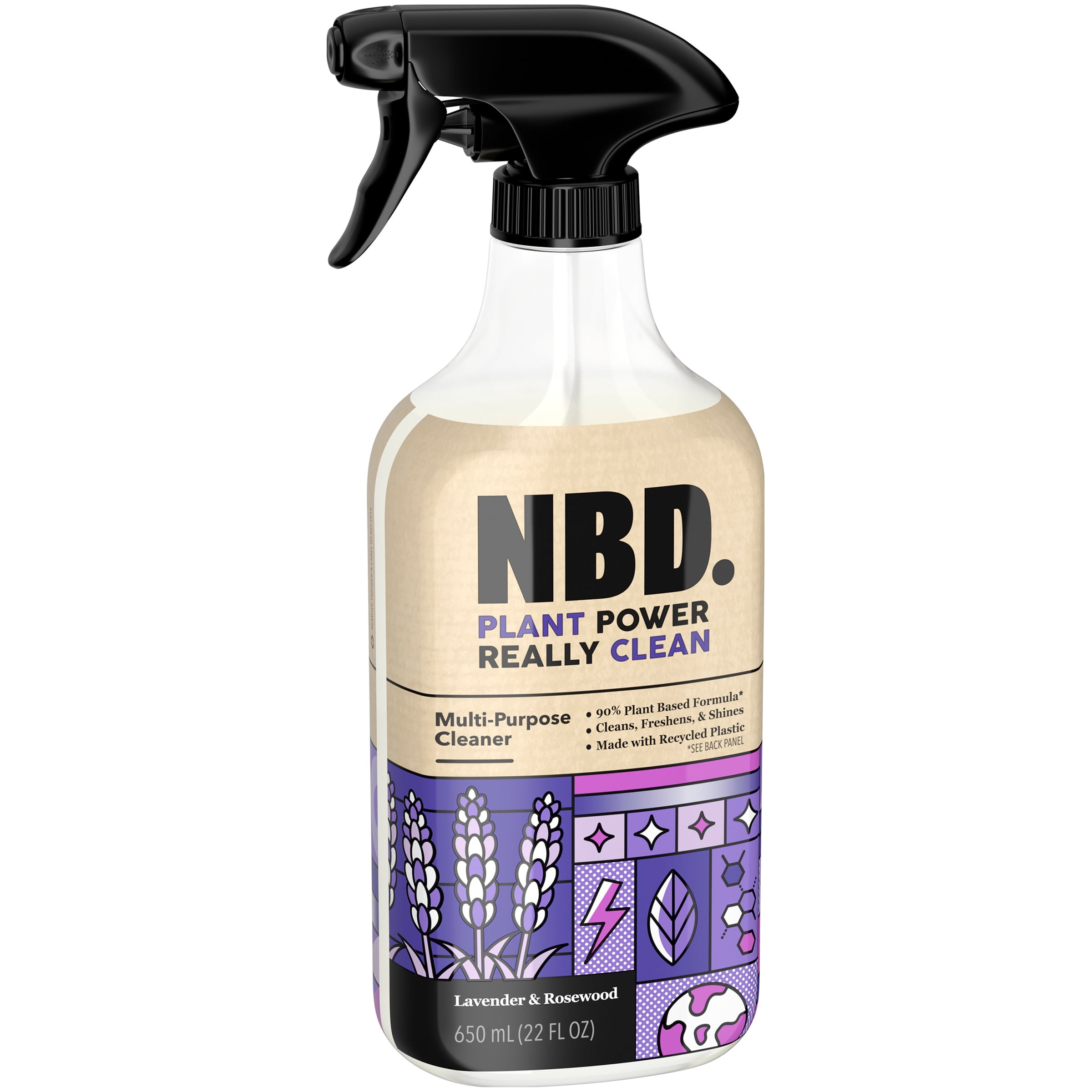 NBD Lavender Rosewood Scented Multi Purpose Cleaner 22 fl. oz