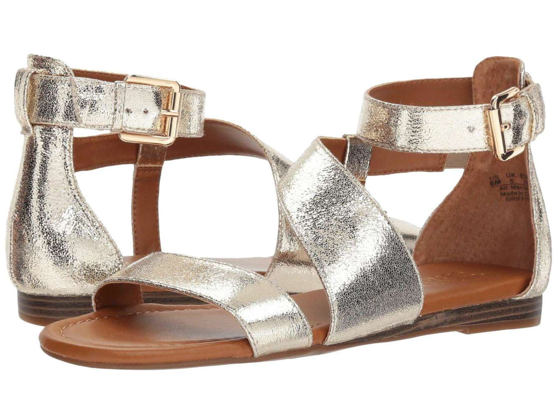 franco sarto griffith leather sandal