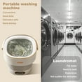thumbnail image 7 of Luku Mini Washing Machine - Portable 13L Laundry Machine - Gray, 7 of 7