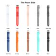thumbnail image 3 of Generic 22mm Universal Silicone Watch Strap with Buckle Clasp, Multiple Color Options Including White, Black, Red, Blue, Pink, Grey, Orange, Brown, Dark Gray, Dark Blue, 3 of 6