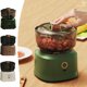 thumbnail image 1 of Mini picadora de ajo portátil | Procesador de alimentos inalámbrico | Molinillo de verduras de carga USB | Capacidad de 350 ml | Material de PC libre de BPA | Diseño compacto para viajes y, 1 of 6