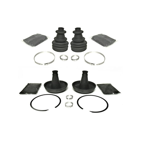 CV Boot Set for Polaris Outlaw 500 525 IRS 2x4 2006-2011, Rear, Heavy Duty