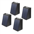 thumbnail image 3 of 2X Luz de Pared Exterior 2LED Impermeable Solar IluminacióN Ambiental Exterior Luces Blancas CáLidas Luces de JardíN LáMpara de Pared Exterior, 3 of 5