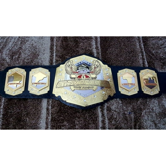 SF World Wrestling championship belt Adult size