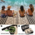 thumbnail image 2 of Alfombra de exterior Wallona, 244 x 305 cm, impermeable, reversible, 2 of 6