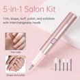 thumbnail image 5 of 3DOEX C2 Mini Electric Nail Buffer - 5-Piece Portable Nail Care Kit for Women, 5 of 7