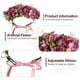 thumbnail image 4 of Diadema floral para niñas, tocado de corona, guirnalda para mujeres con cinta ajustable, 4 of 5
