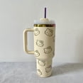 thumbnail image 6 of Thermal Coffee hello kitty Cup with Straw Stainless Steel Vacuum Insulated Tumbler 40oz Thermal Iced Travel Cup for Outdoor, 6 of 14