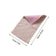 thumbnail image 3 of PRETXORVE Kitchen Towels, Kitchen Dish Towels, Super Absorbent Kitchen Towels, Coral Fleece Cleaning Wipes, Machine Washable, 3 of 9