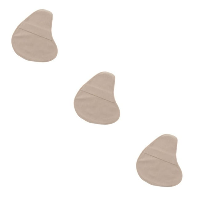 Maytalsory Poche de Protection Faux Seins pour Formes de Seins Post-Mastectomie en Silicone Gauche L 3Set