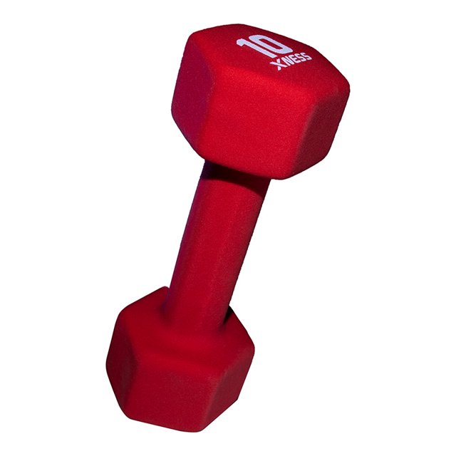 Mancuerna/pesa Neopreno 10 Libras /4.5 Kg XNESS XNESS MANCUERNAS DE NEOPRENO