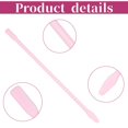 thumbnail image 4 of Set de espátulas de cera Aysatogc de silicona antiadherente, 4 unidades, color rosa, 4 of 7