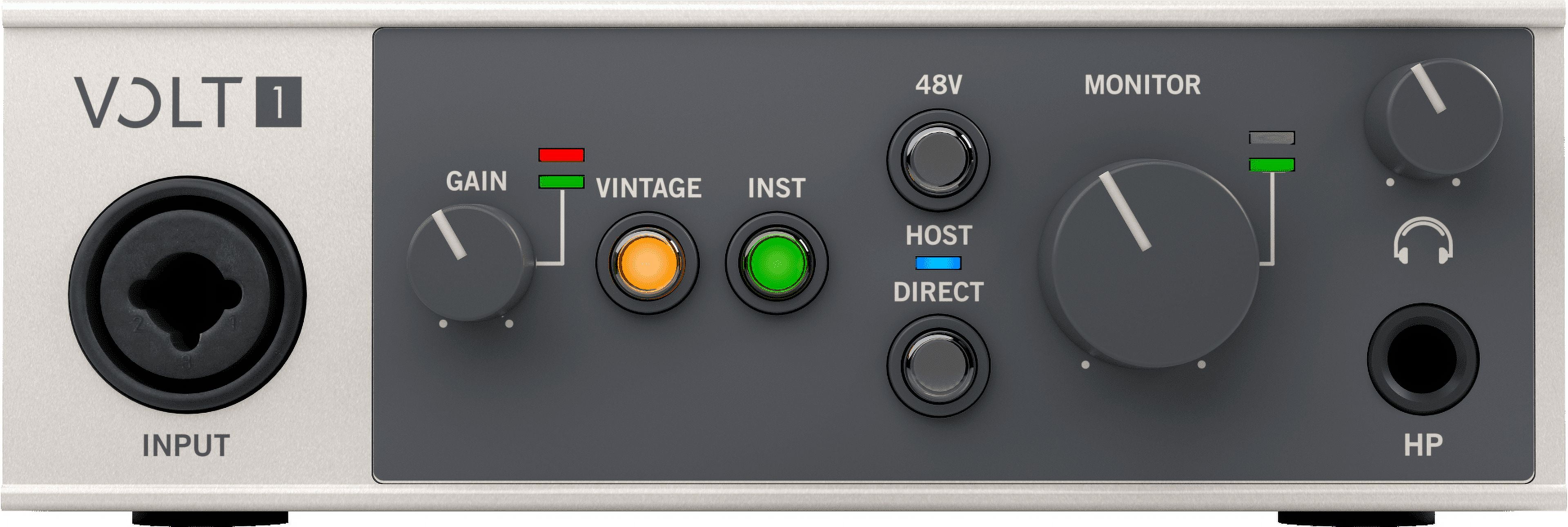 Universal Audio, Volt 176 USB Audio Interface, Black, 1-in/2-out