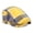 Yellow, variant on Vintage British Checkered Beret Cap Cotton Unisex Design For Casual Outfit