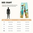thumbnail image 6 of Kdxio Women's Comfy Stretch African WomenPrint Drawstring Pajama Pants-Large, 6 of 9