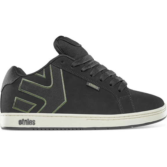 Etnies Men's Fader Skate Shoe Black/Green - 4101000203-985