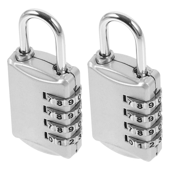KHBUAB Passcode Lock for Warehouse Doors Zinc Alloy 2Pcs