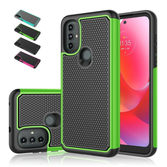 Takfox For Samsung Galaxy A13(5G)Phone Case Heavy Duty Shockproof Rugged Cover Hard Plastic & Soft Silicone Dual Layer Protective Bumper Phone Case for Galaxy A13(5G),Green
