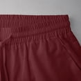 thumbnail image 6 of Linen Pants Women Summer Lace Trimmed Drawstring Loose Cotton Linen Straight Leg Pant Woman Casual Solid Lightweight Breathable Beach Vacation Pant, 6 of 7