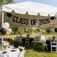 Class Of 2026 Graduation Banner 118.11in/3M – Glitter Paper Bunting ...