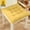 Yellow, variant on Bxaolu Chair Cushions for Dining Chairs, Seat Cushions for Kitchen Chairs, Indoor Seat Cushions with Ties, Tufted Chair Pads, Non Slip Kitchen Chair Cushions Set of 4, 15.5" x 15.5", Yellow