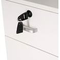 thumbnail image 6 of BarberPub Locking Wall Mount Hair Styling Barber Station for Storage, Easy to Clean, 11.00*13.20*70.02, 6 of 7