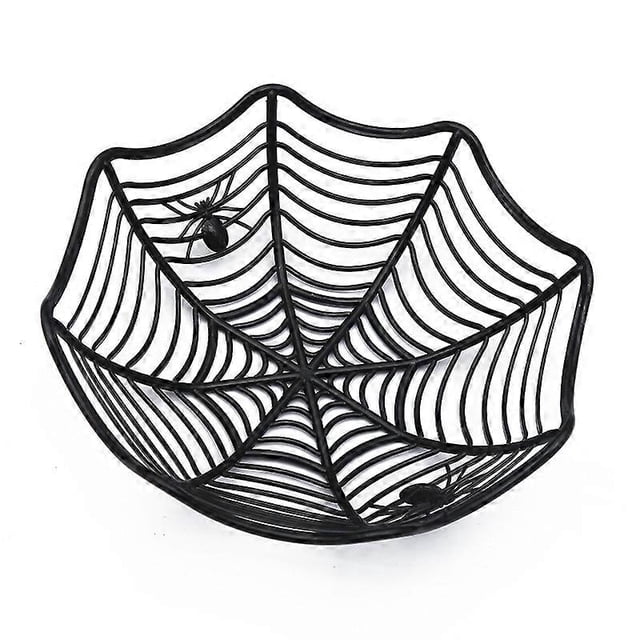 Halloween Basket Halloween Fruit Basket Candy Basket Fruit Basket Creative Plastic Datian Net Decorate Halloween Party Supplies 4th Computer