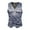 Grey, variant on Penkiiy Blazer Vest for Men Men's Fashion Everyday Party Casual Print Double Breasted Blazer Jacket Gold S(4) Vest